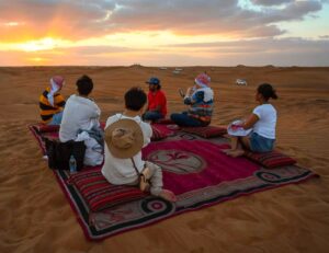 سافاری صبحگاهی در صحرای دبی