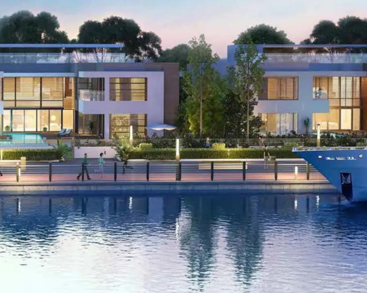 Water Canal Villas at Sobha Hartland